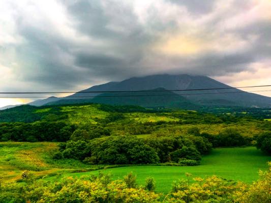 身震いするほどの絶景パノラマ岩手山